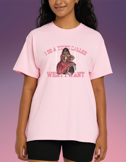 I Do What I Want PINK | Oversized Tee