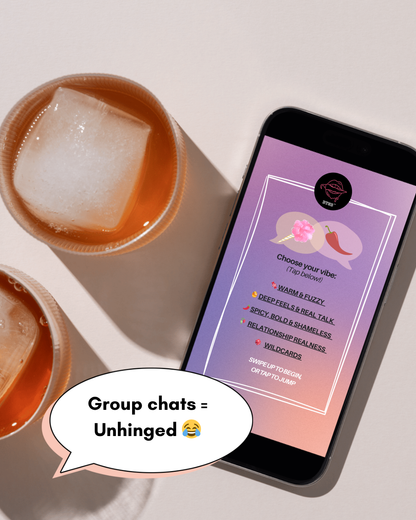 Talk That Talk | Sweet to Spicy Conversation Card Deck (Digital PDF)