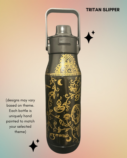Hand-Painted Gold Bottles | Culture You Can Carry (Pre-Order)