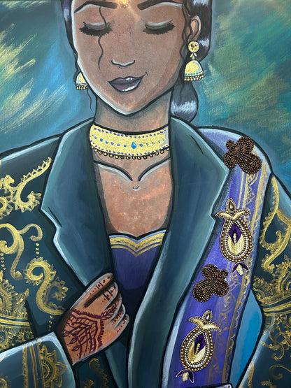 Tradition Meets Ambition - Original Painting