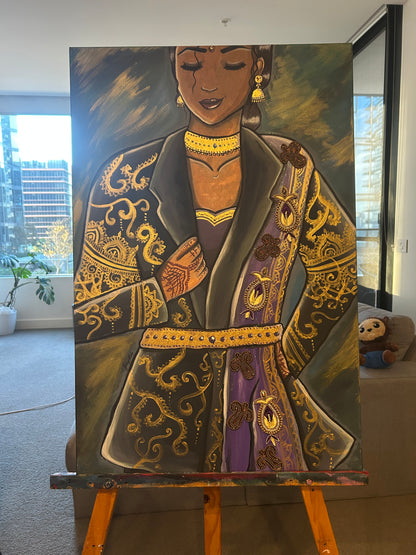 Tradition Meets Ambition - Original Painting