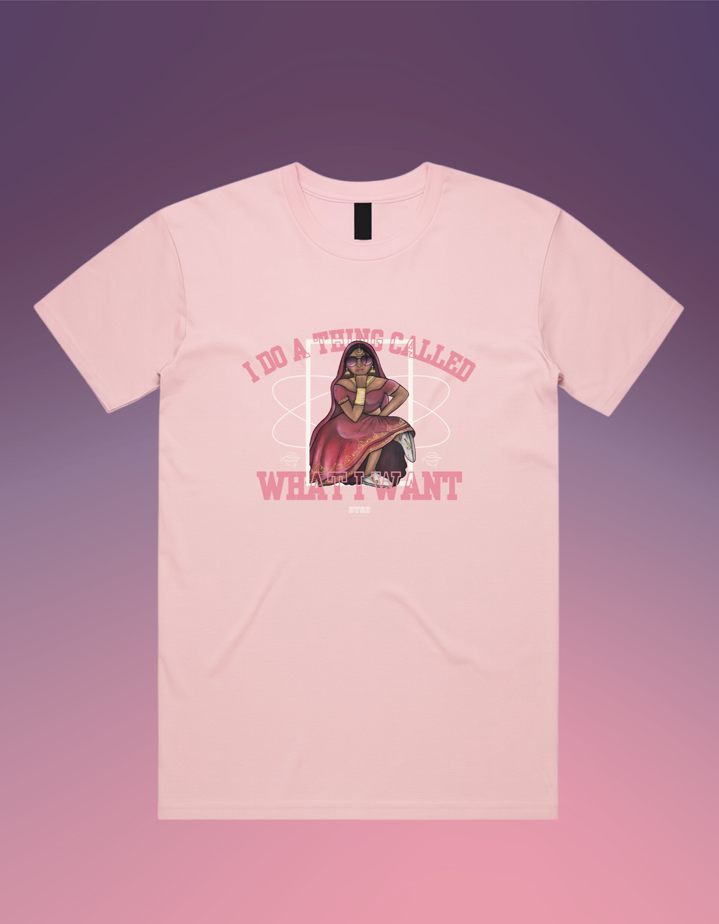 I Do What I Want PINK | Oversized Tee