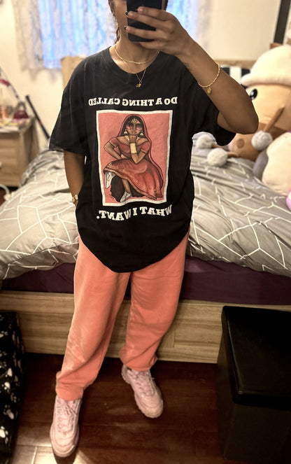 I DO WHAT I WANT Tee | Oversized Tee (Recycled Cotton)