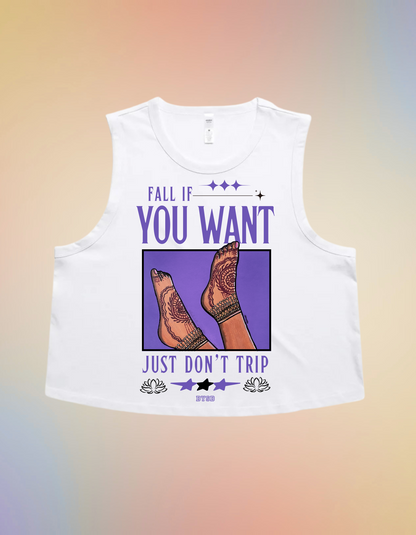Fall If You Want | Crop Tank